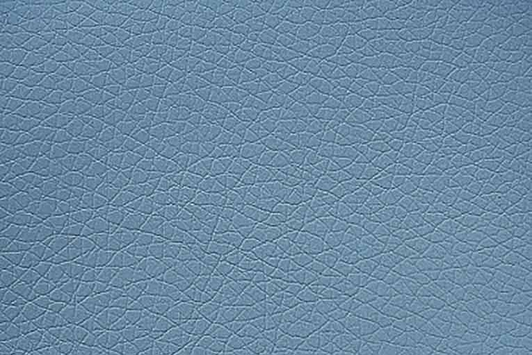 Кожзам голубой
