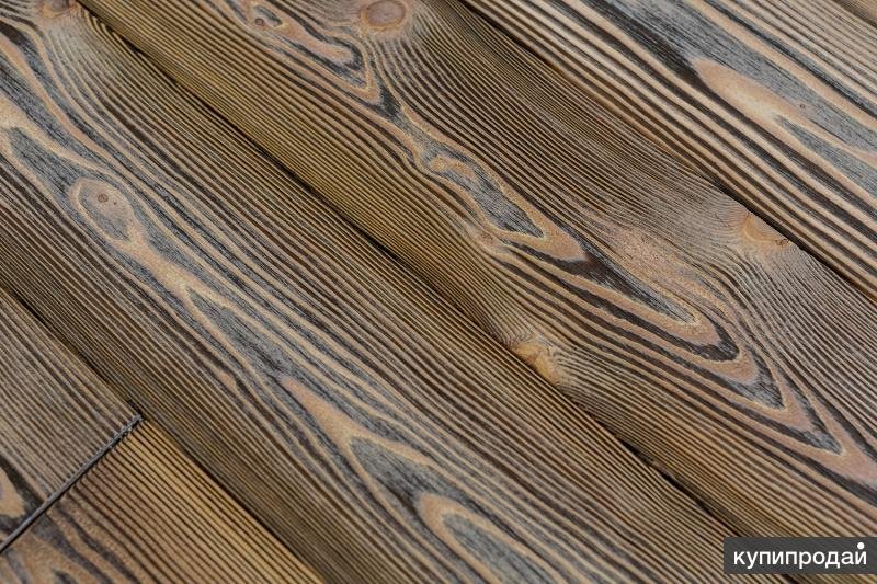 Паркетная доска брашированная дуб