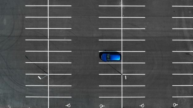 Парковка разметка вид сверху