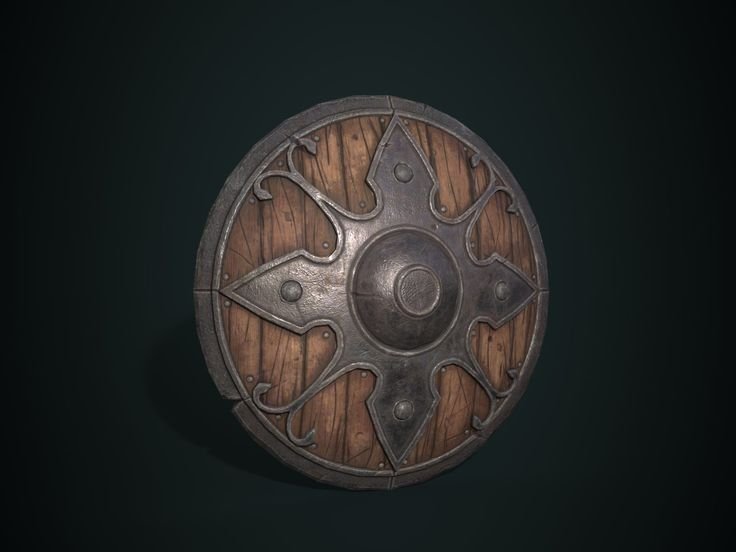 Круглый щит