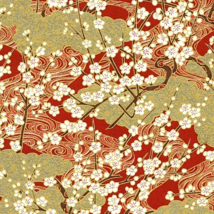 Пейзажный орнамент Япония