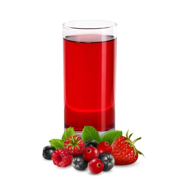 Морс в стакане