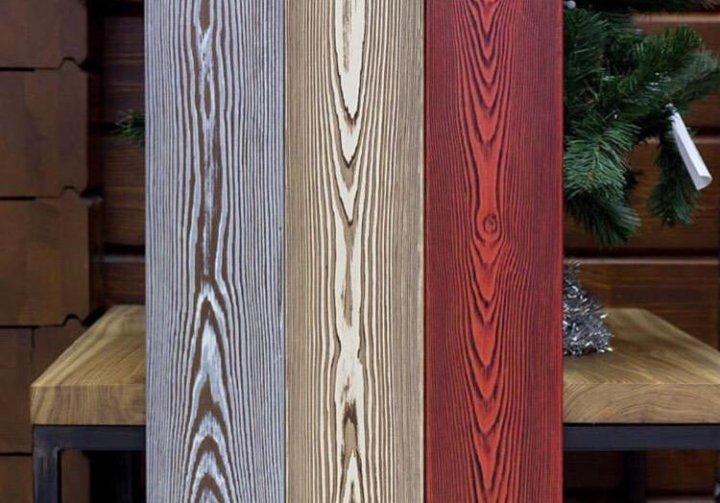 Брашированный планкен лиственница