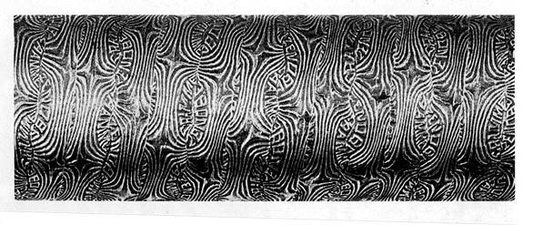 Узоры Дамаска сталь