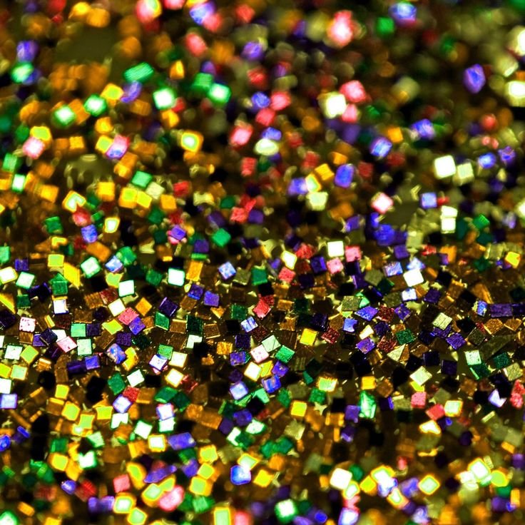 Разноцветный глиттер