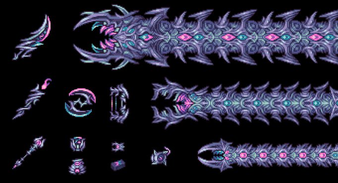 Terraria Пожиратель богов арт