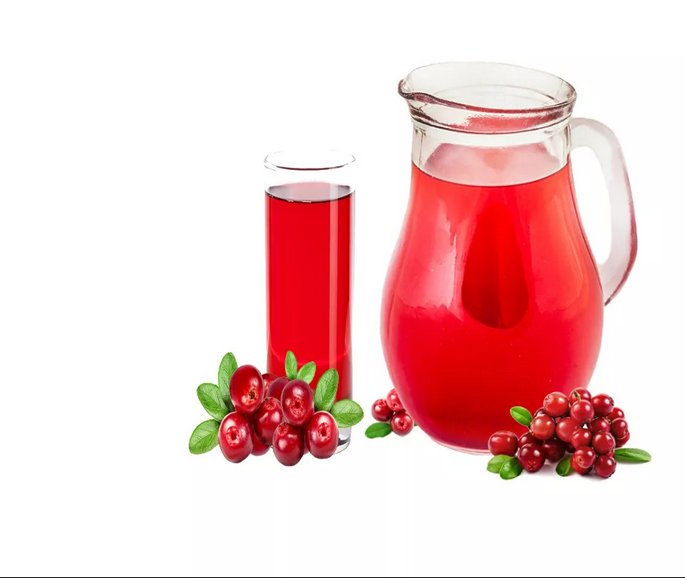 Морс клюквенно-брусничный