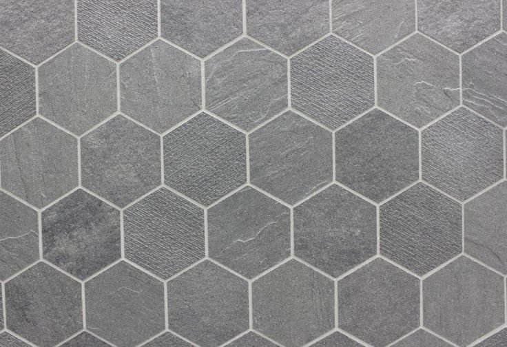 Плитка Гексагон серая