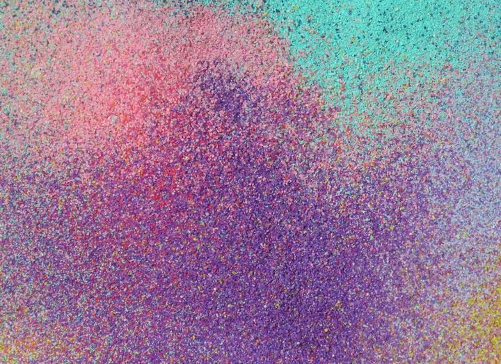 Цветной кварцевый песок