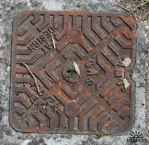 Крышка канализационного люка прямоугольная