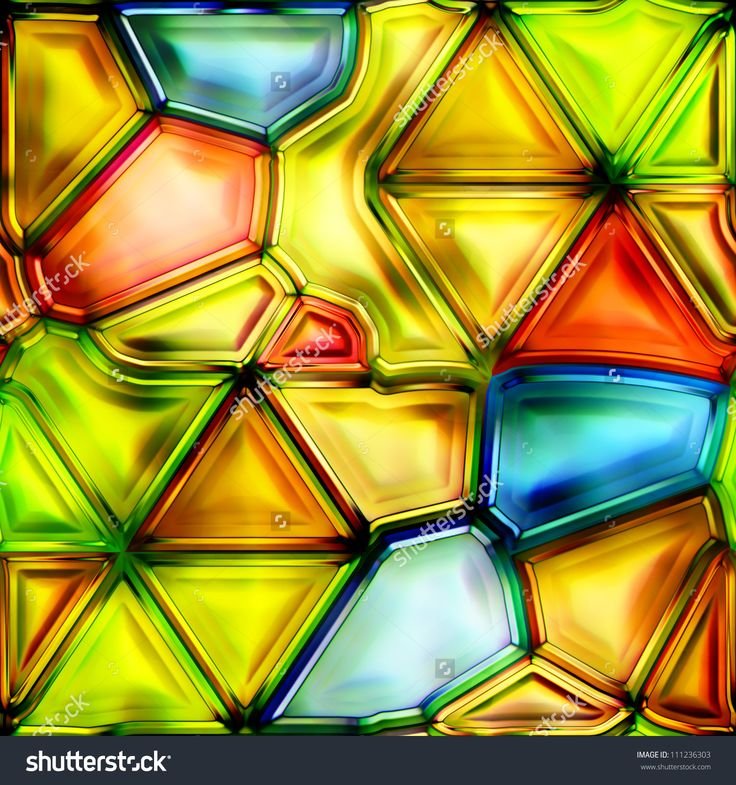 Разноцветное стекло