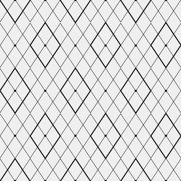 Узор ромбики