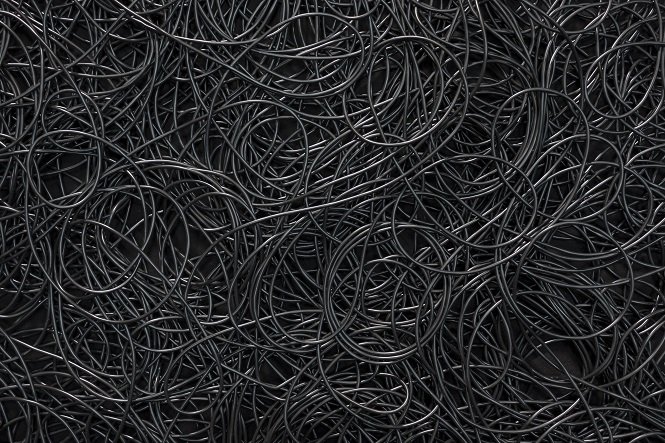 Запутанные провода