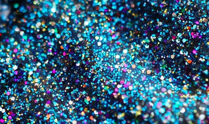 Яркие блестки