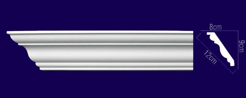 Карниз потолочный 2,5м полиуретан профиль Классик
