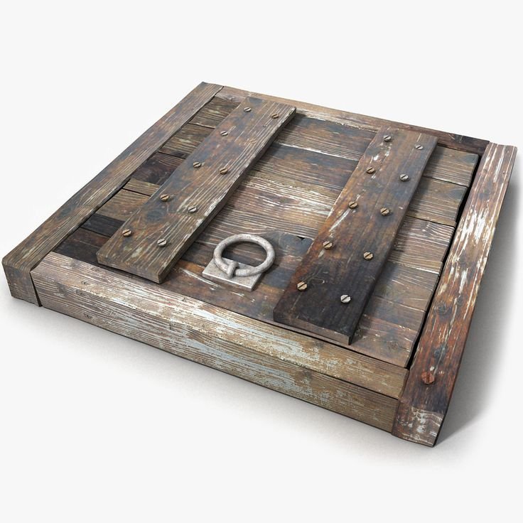 Деревянный люк