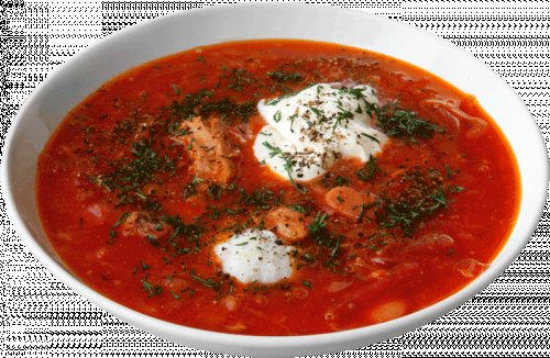 Тарелка борща