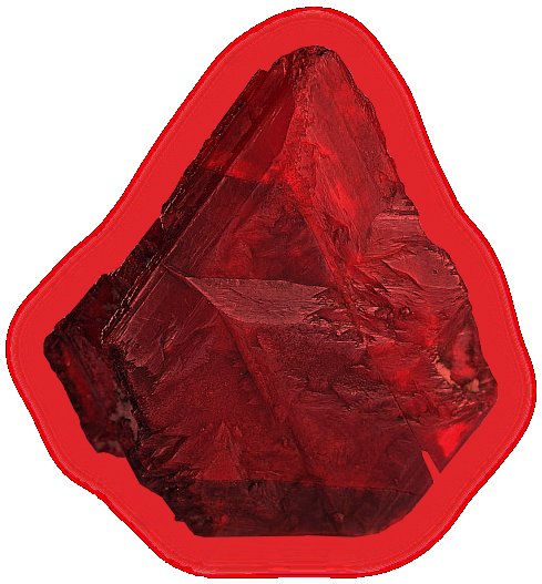 Ртутная руда киноварь