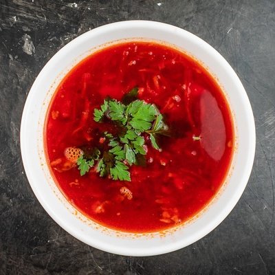 Тарелка борща