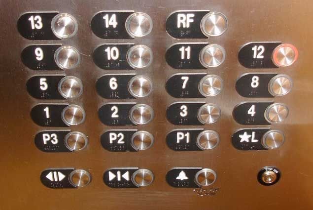 Кнопка лифта Отис