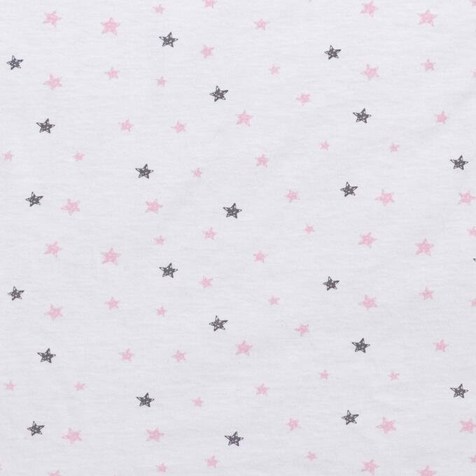 Ткань со звездочками для детского постельного белья