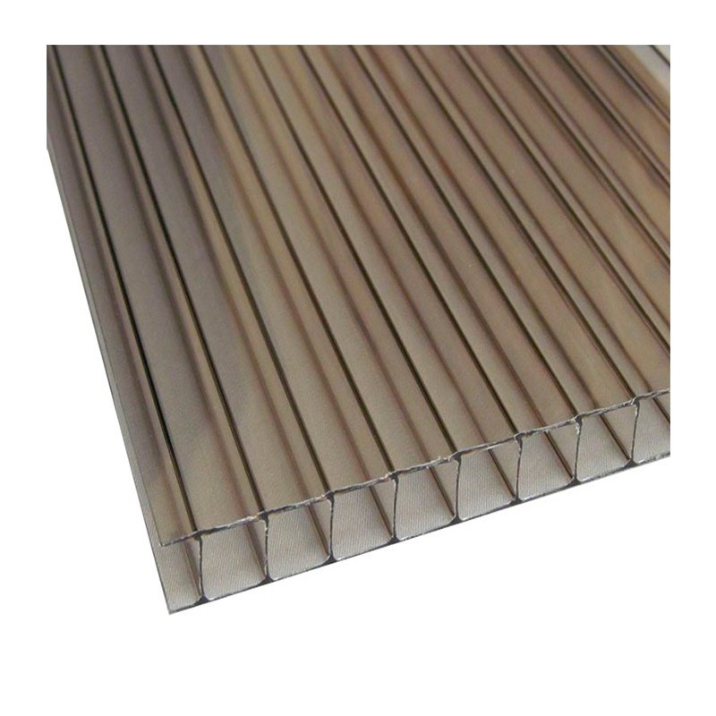 Поликарбонат сотовый (бронза) 2,1*6,0м 6мм Ultramarin Россия