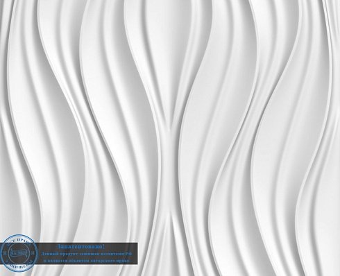 Гипсовая 3d панель "Duna Maxi"