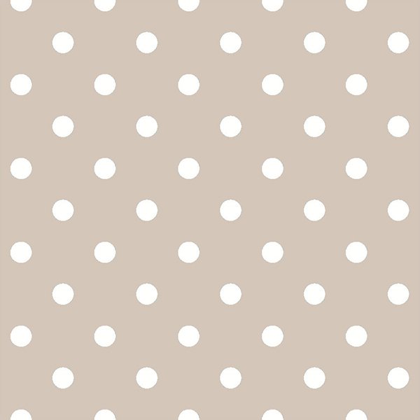 Ткань бежевый горох