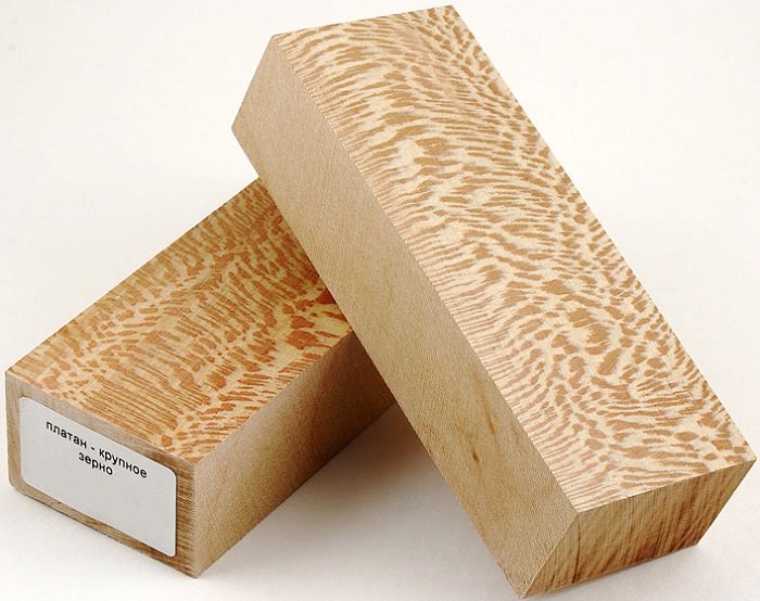 Платан дерево брусок