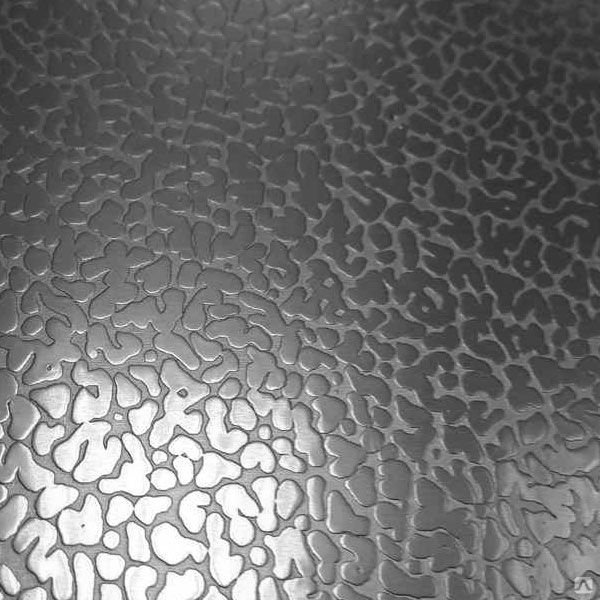 Лист нержавеющий текстурированный