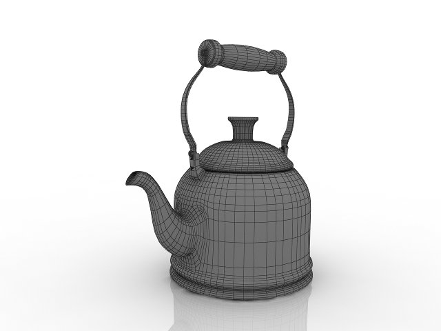 Чайник 3d модель