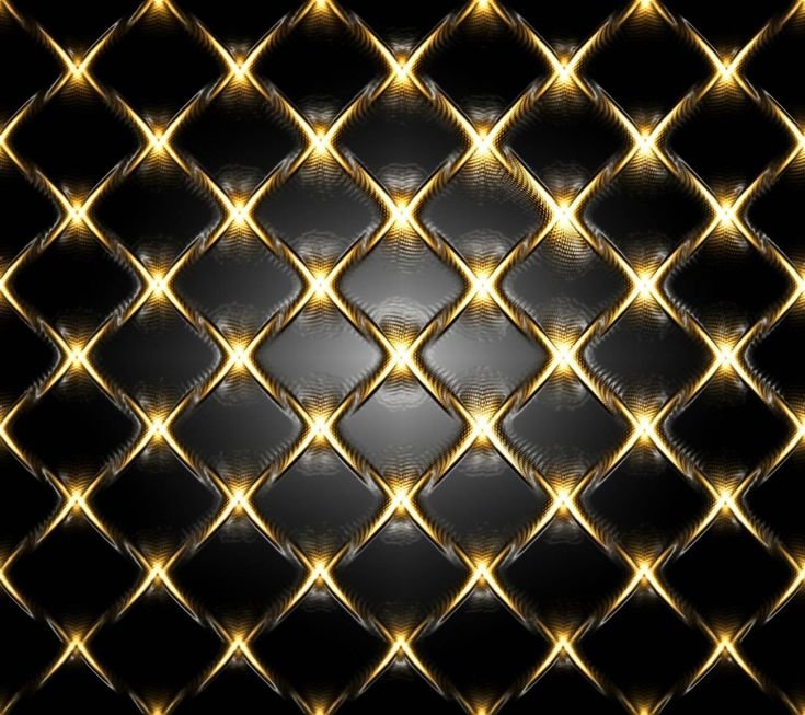 Черно золотой фон