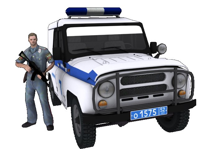 УАЗ Патриот полиция крмп