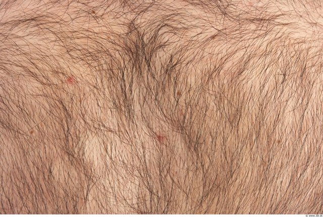 Текстура лобковых волос