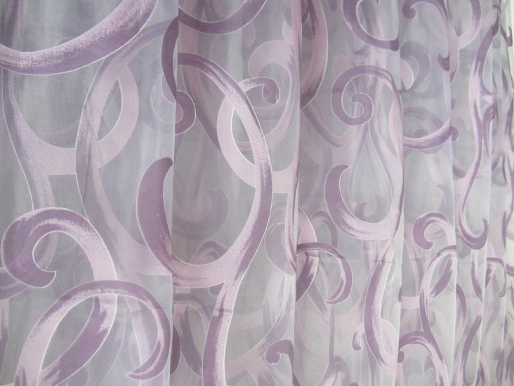 Органза Деворе Сакура зеленая