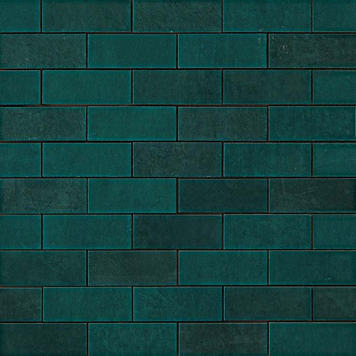 Мозаика Petroleum Green Minibrick Atlas Concorde