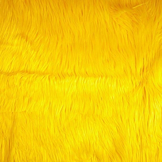 Желтый мех