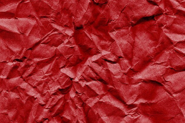 Мятая красная бумага