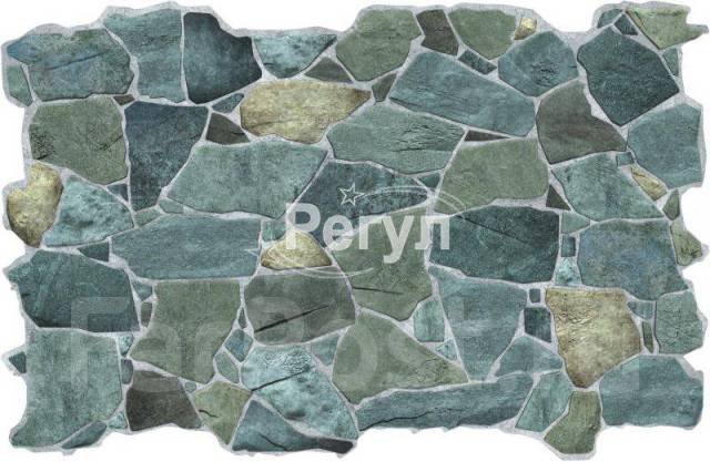 ПВХ панели дикий камень регул