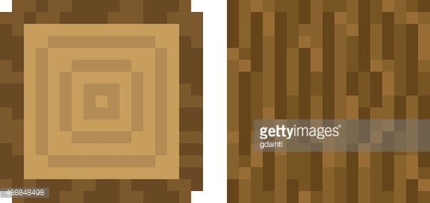 Пиксельная деревянная доска