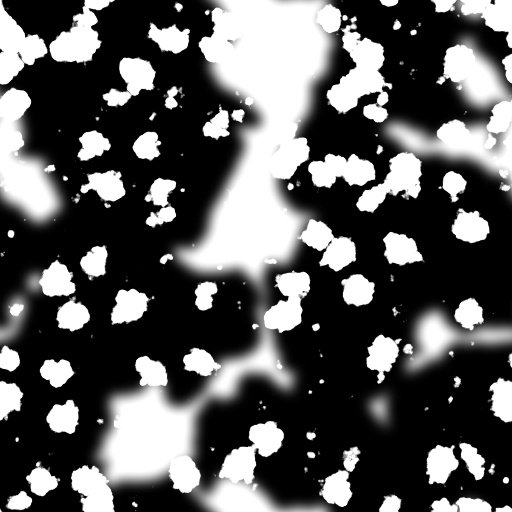 Черно белая карта пятна