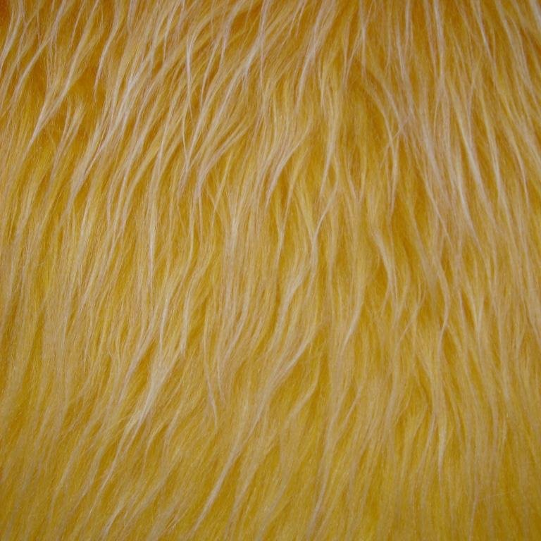 Желтый мех фон