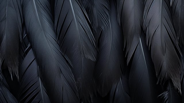 перья ворона