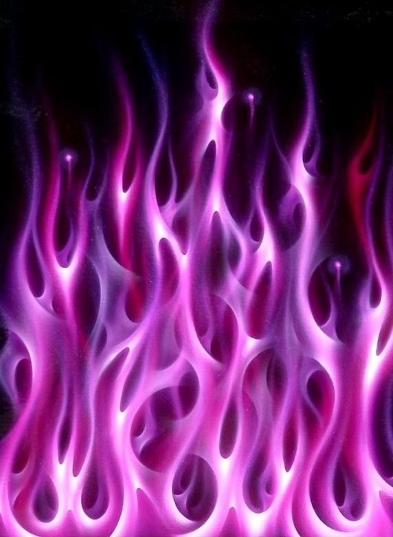 Фиолетовый огонь