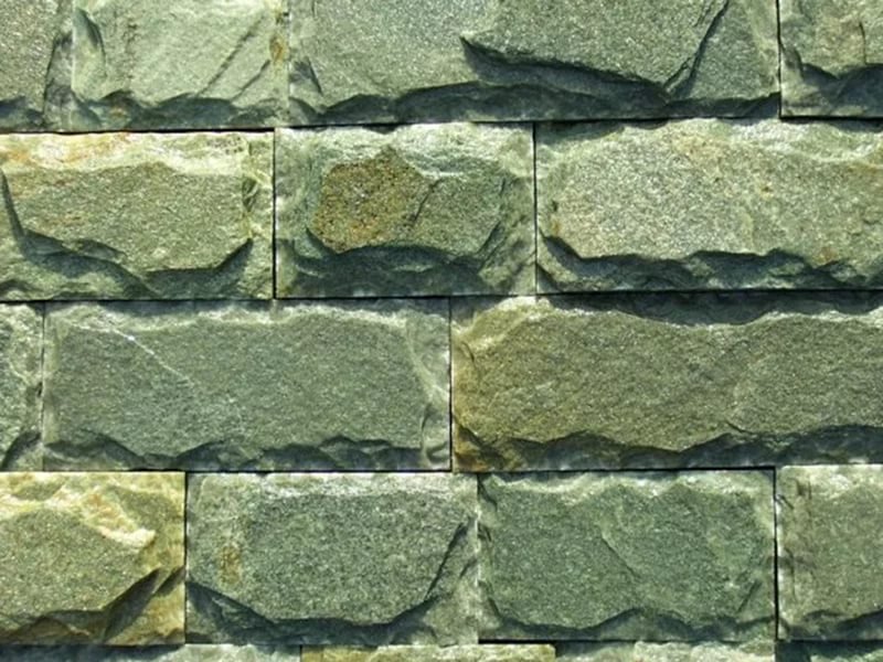 Плитняк зеленый сланец малахит