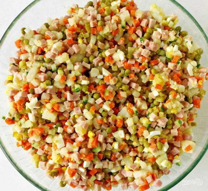 Салат нарезка