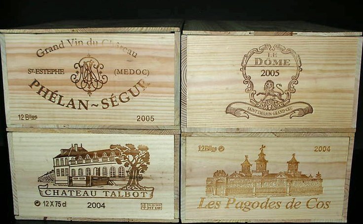 Ящик для вина деревянный