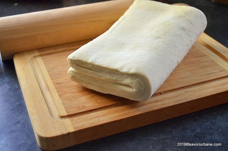 Текстура слоеного теста