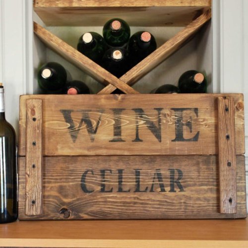 Старый винный ящик