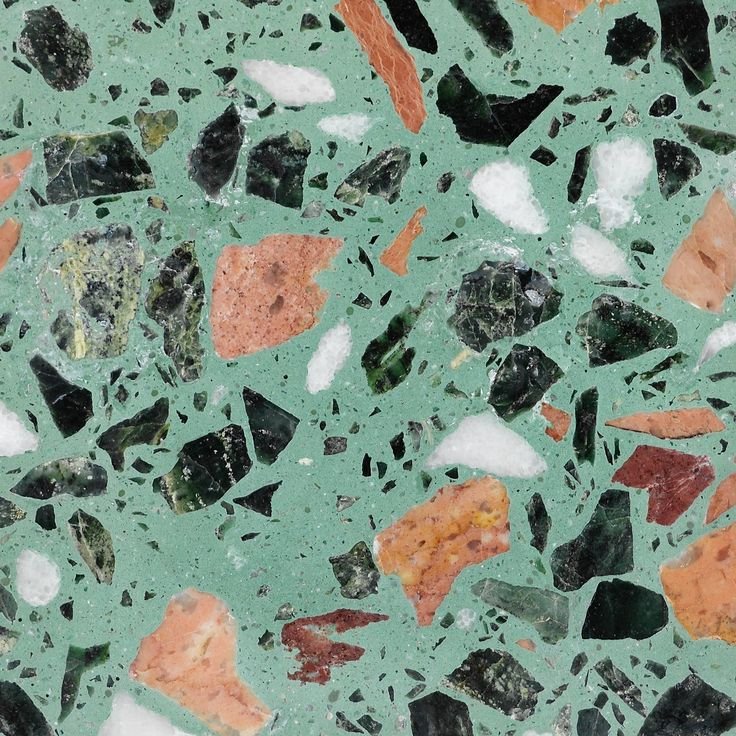 Керамогранит терраццо мрамор